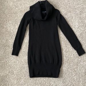 Women’s French Connection black cowl neck sweater dress XS